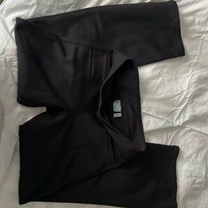 Athleta polyester spandex pant black S with pockets